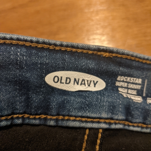 Old Navy rockstar super skinny high rise with warm - Picture 2 of 6